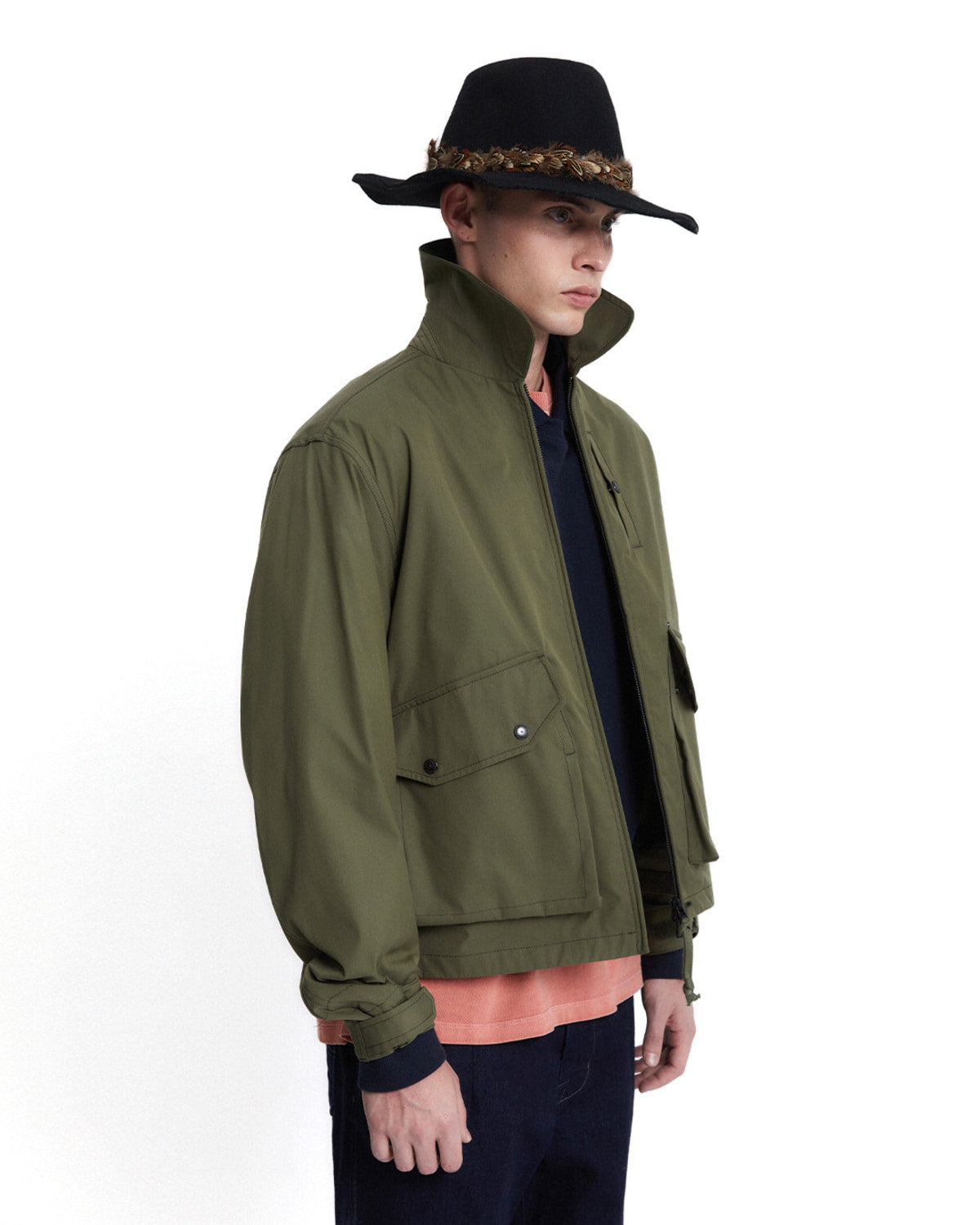 Eastlogue - Combat Flight Jacket (Olive C/n) product image 2 | TRAB K-Fashion Australia