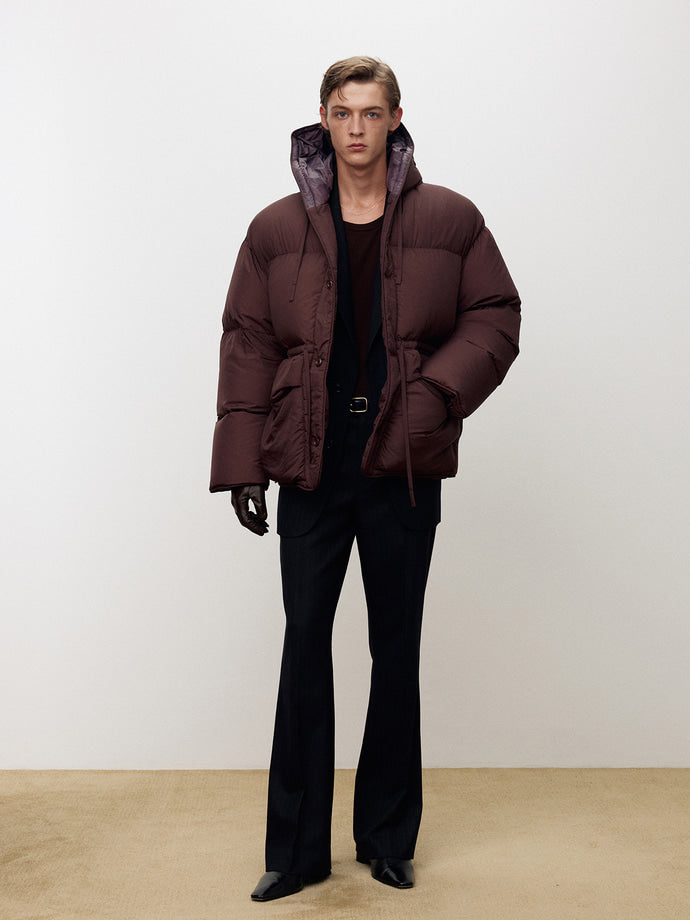 Tonywack - Super Light Down Puffer Jacket (Pale Burgundy) product image 3 | TRAB K-Fashion Australia