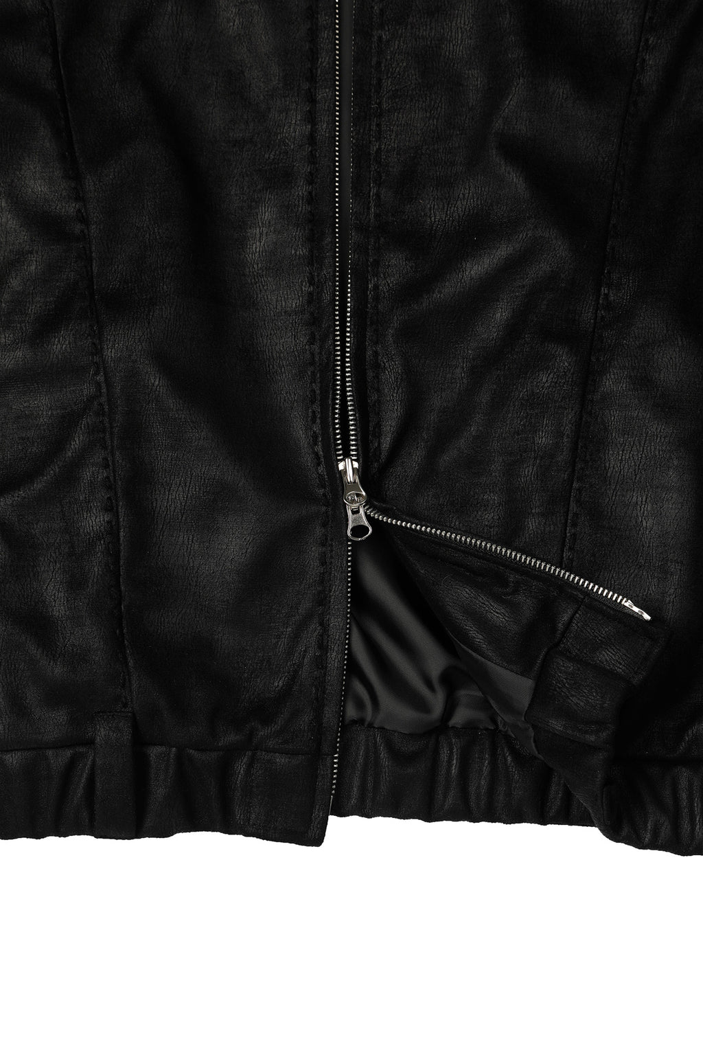 Deinet - Stitch Bomber Jumper (Black) product image 14 | TRAB K-Fashion Australia
