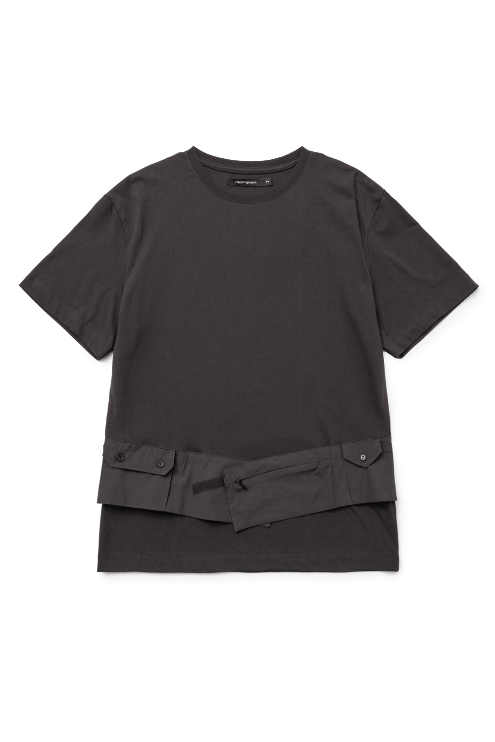 Hatchingroom - Belted Tee (Dark Purple) product image 1 | TRAB K-Fashion Australia