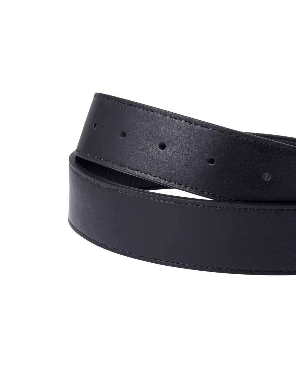 Kimhe Kim - Coin Logo Leather Belt (Black&gold) product image 5 | TRAB K-Fashion Australia