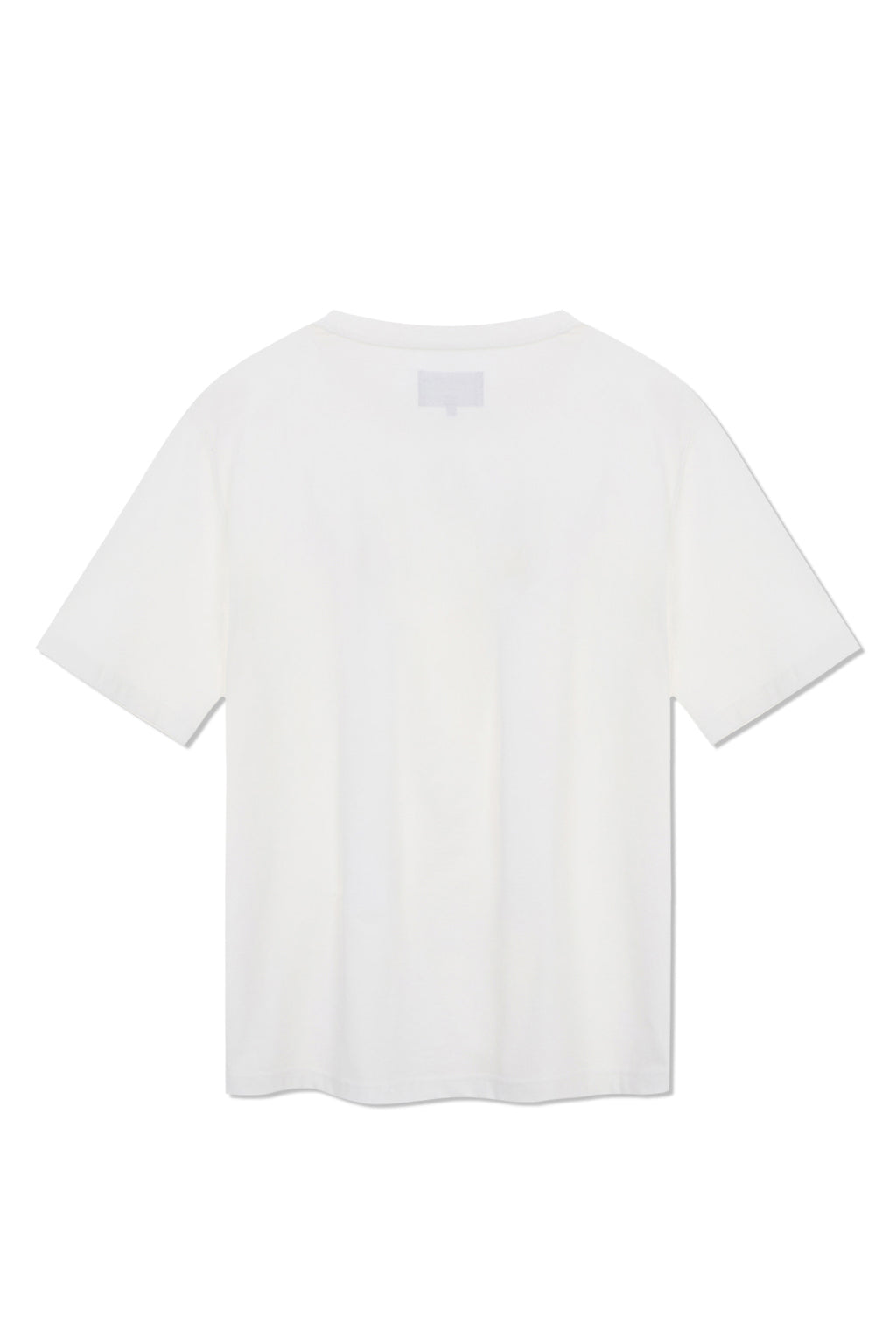 Matin Kim - Wavy Logo Graphic Top (White) product image 2 | TRAB K-Fashion Australia