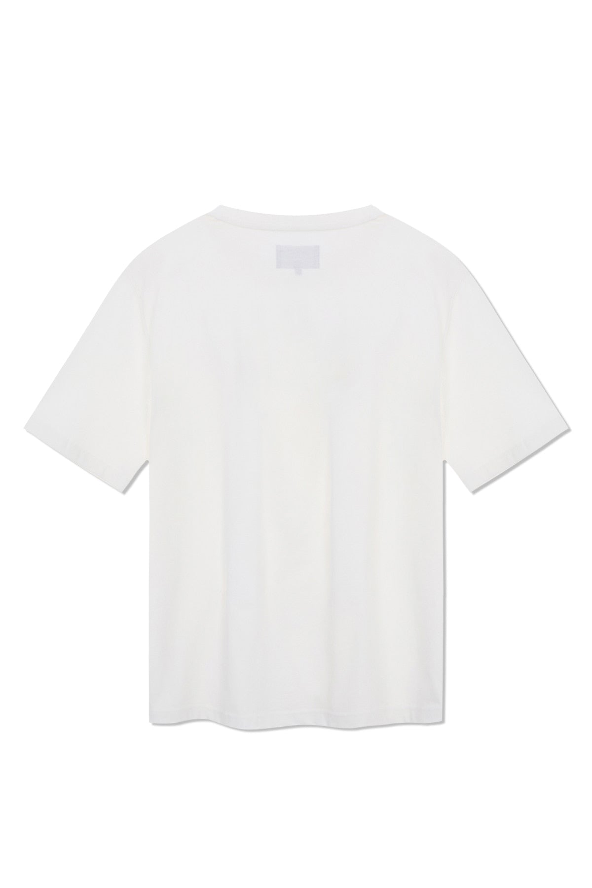 Matin Kim - Wavy Logo Graphic Top (White) product image 2 | TRAB K-Fashion Australia
