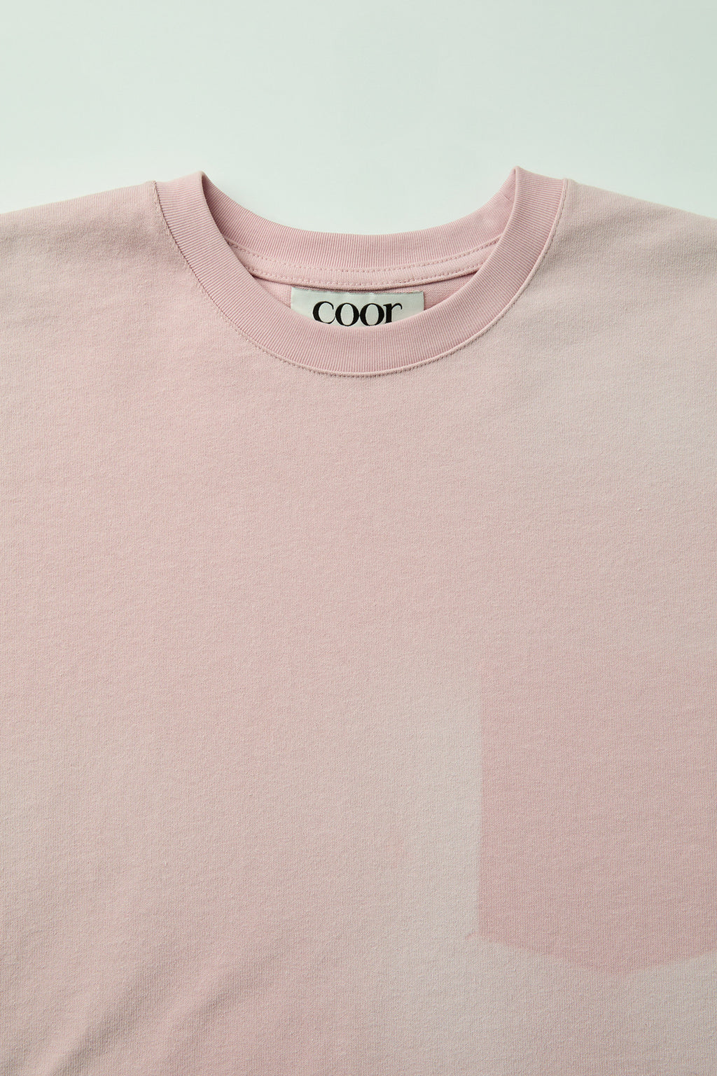 Coor - Spray Washed Pocket Point T-Shirt (Pink) product image 5 | TRAB K-Fashion Australia