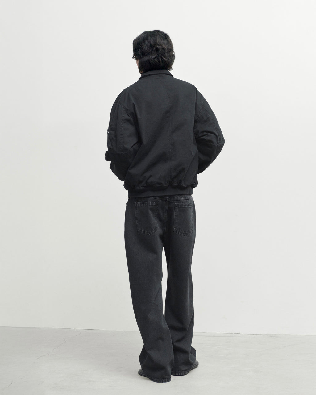 Brownyard - Washed Tanker Jacket (Black) product image 3 | TRAB K-Fashion Australia