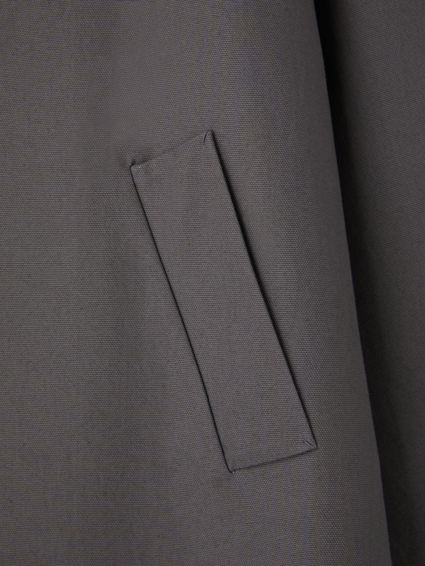 Recto - Oversized Half Coat (Stone Grey) product image 11 | TRAB K-Fashion Australia