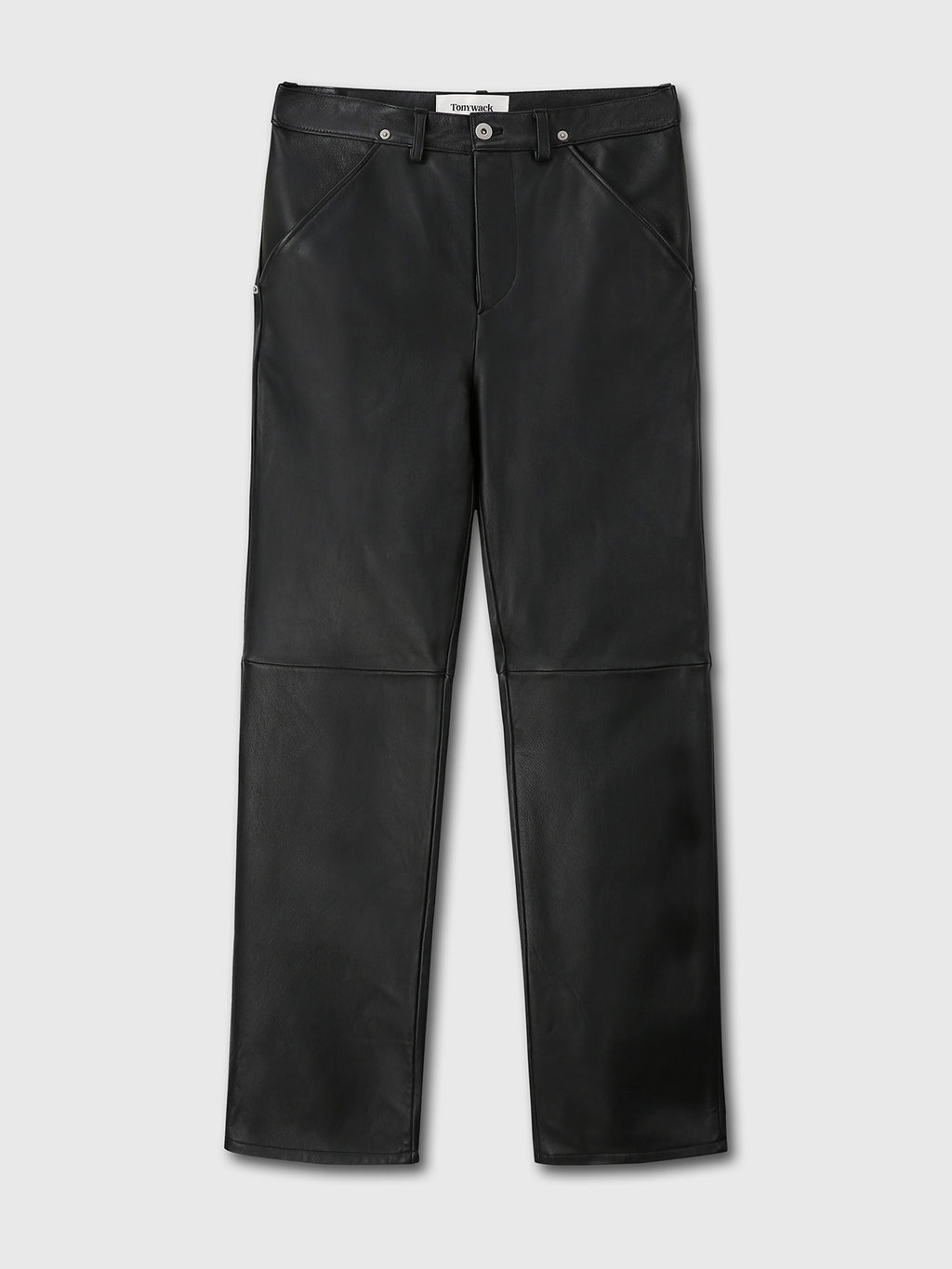 Tonywack - Leather Flared-Leg Pants (Black) product image 7 | TRAB K-Fashion Australia