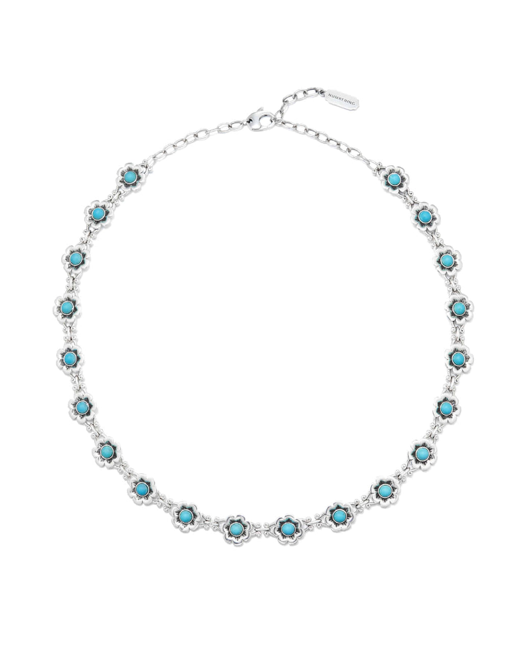 Numbering - Western Flower Link Necklace #8770 product image 5 | TRAB K-Fashion Australia