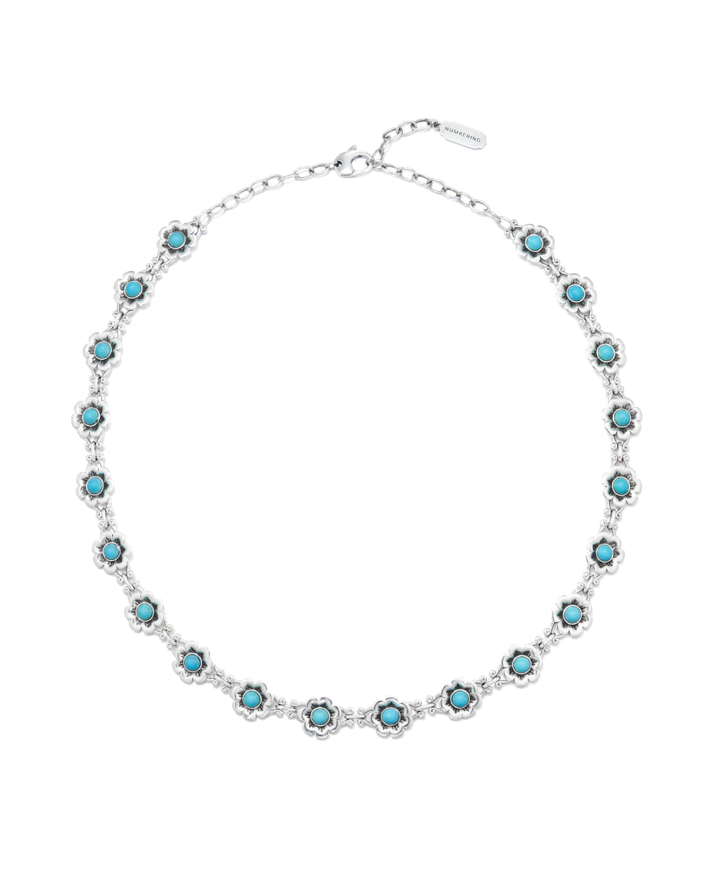 Numbering - Western Flower Link Necklace #8770 product image 5 | TRAB K-Fashion Australia