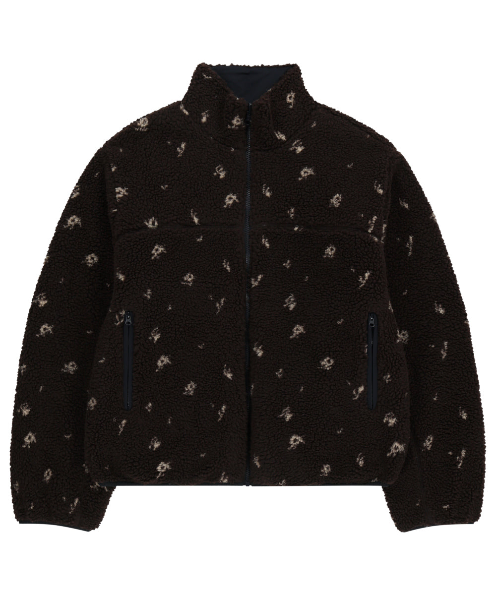Coyseio - Petal Reversible Fleece Jacket (Brown) product image 21 | TRAB K-Fashion Australia