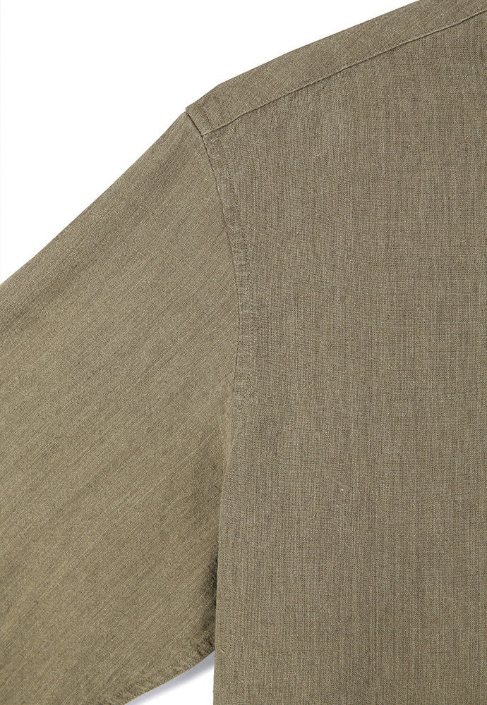 Art if acts - Washed Linen Shirt (Khaki) product image 11 | TRAB K-Fashion Australia