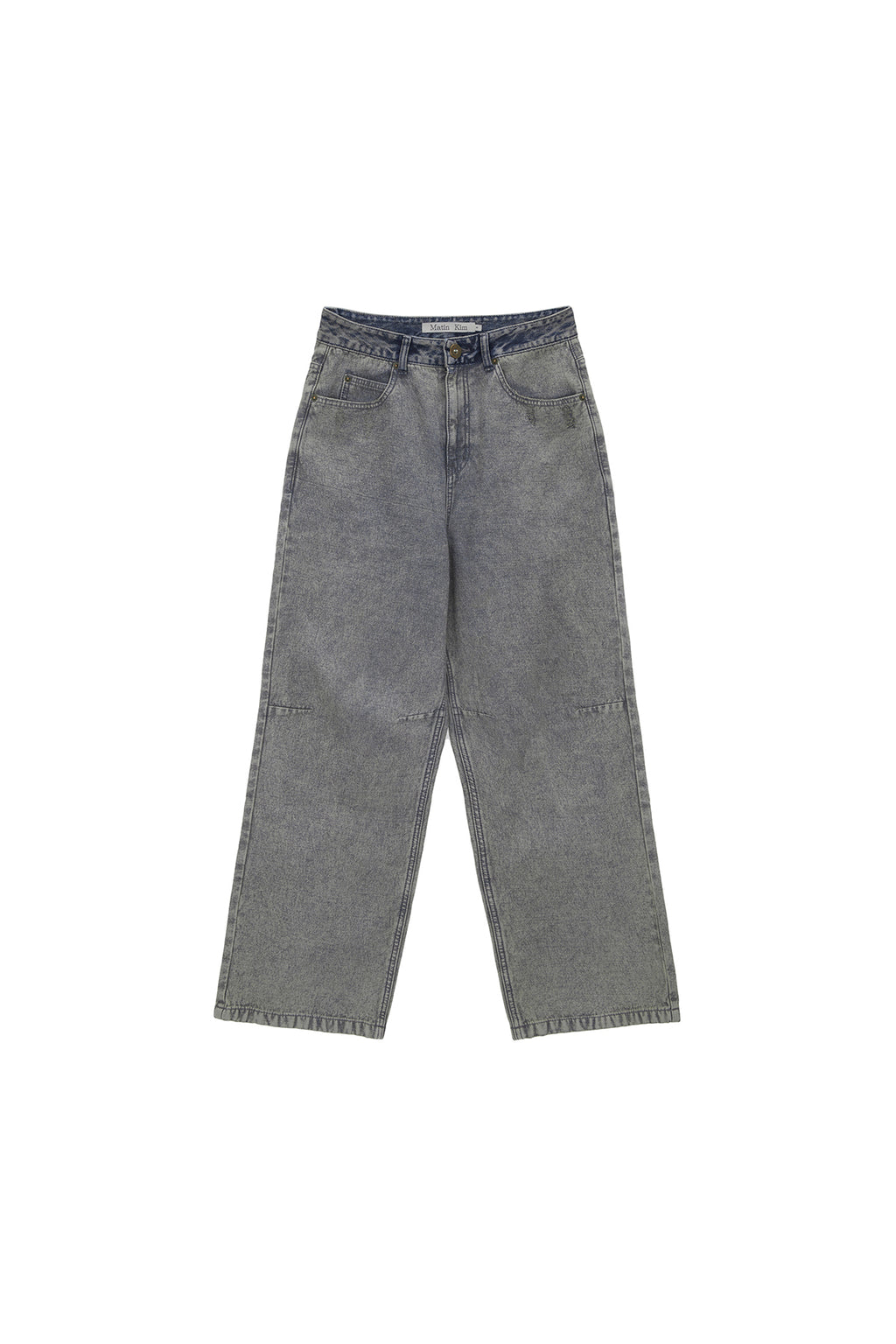 Matin Kim - Color Washed Denim Pants (Blue) product image 1 | TRAB K-Fashion Australia