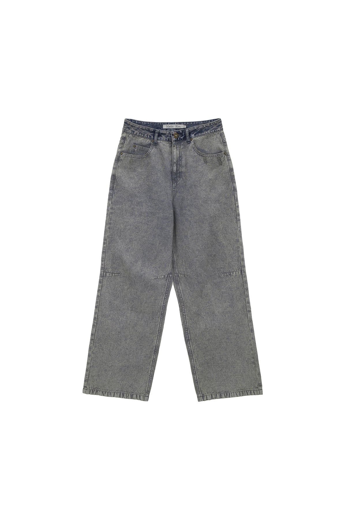 Matin Kim - Color Washed Denim Pants (Blue) product image 1 | TRAB K-Fashion Australia