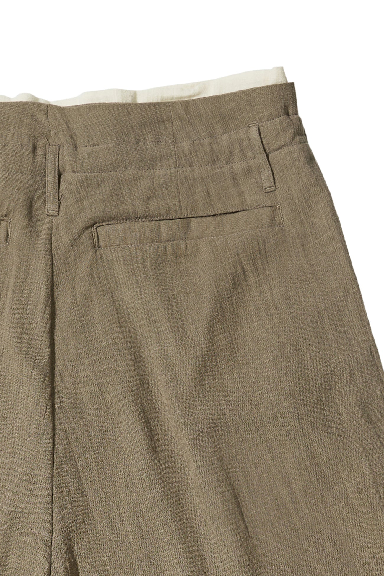 Deinet - Deinet Old Money Linen Pants (Brown) product image 5 | TRAB K-Fashion Australia