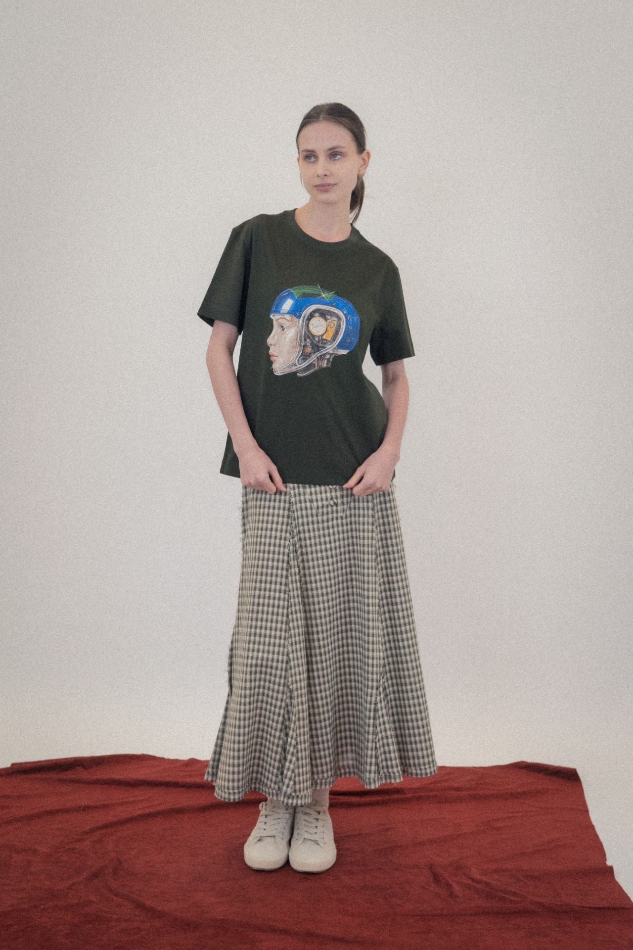 Ioedle - Fractal Waterfall Skirt (Green) product image 11 | TRAB K-Fashion Australia