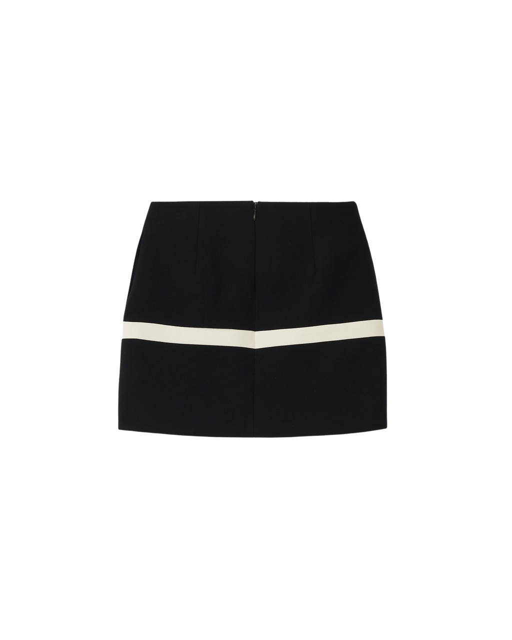 Kimhe Kim - Mini Skirt With Bi-Color Bows (Black/Ivory) product image 4 | TRAB K-Fashion Australia