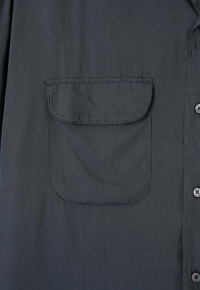 Art if acts - Tencel Two Pocket Half Shirt (Vintage Charcoal) product image 11 | TRAB K-Fashion Australia