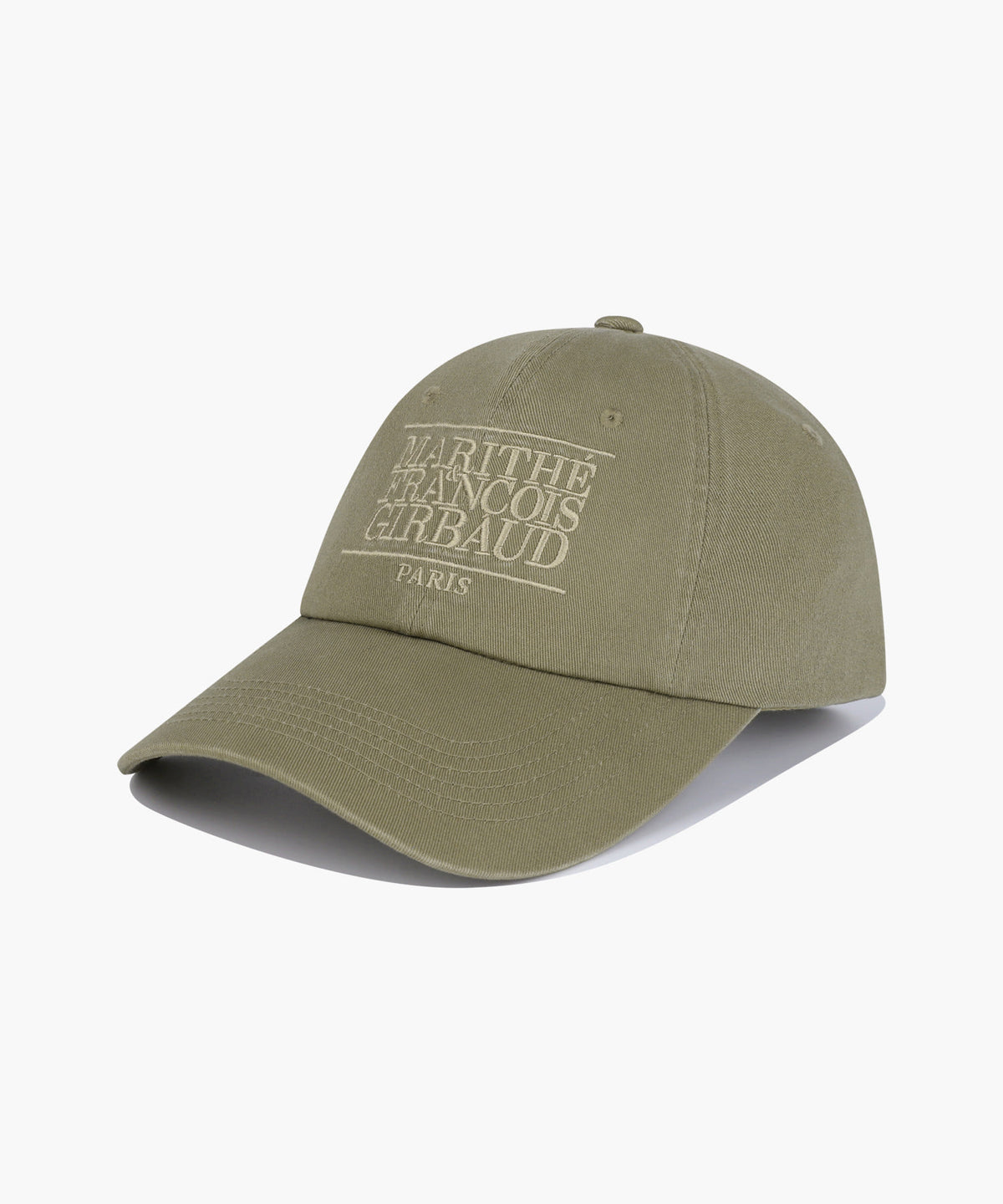 Marithe & Francois Girbaud - Classic Logo Covered Cap (Dark Beige) product image 1 | TRAB K-Fashion Australia