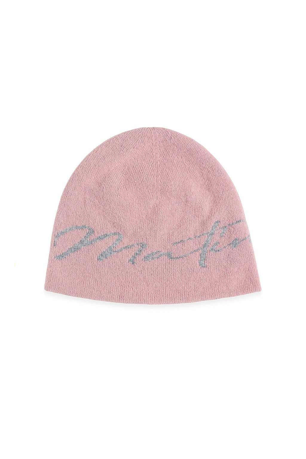 Matin Kim - Matin Logo Script Beanie (Pink) product image 1 | TRAB K-Fashion Australia