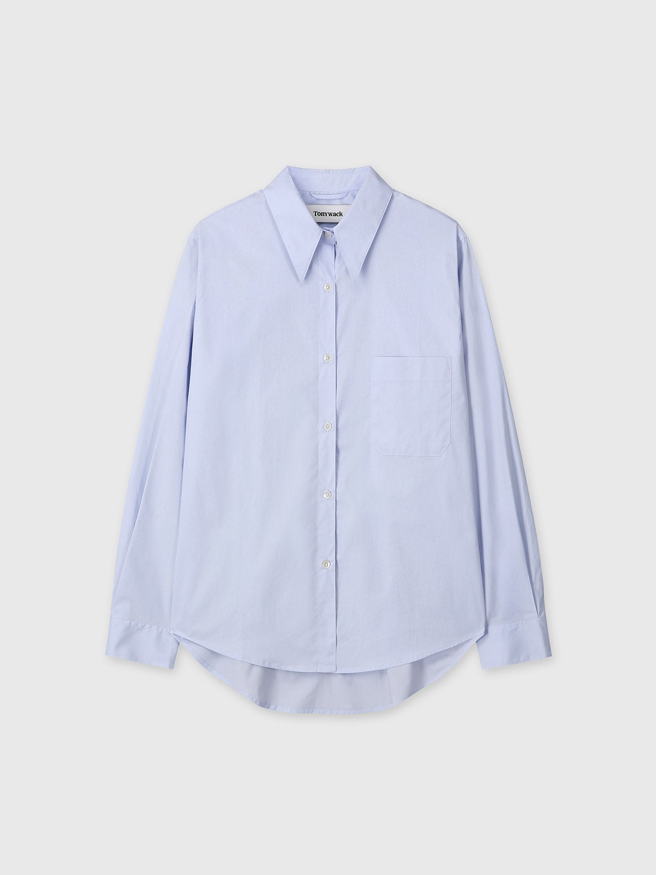 Tonywack - Cotton High-Density Shirt (Sky Blue) product image 9 | TRAB K-Fashion Australia