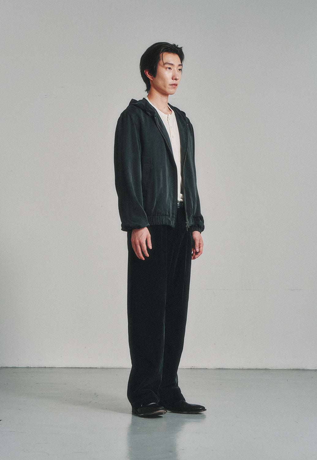Art if acts - Cupra Hoodie Zip-up (Black) product image 3 | TRAB K-Fashion Australia