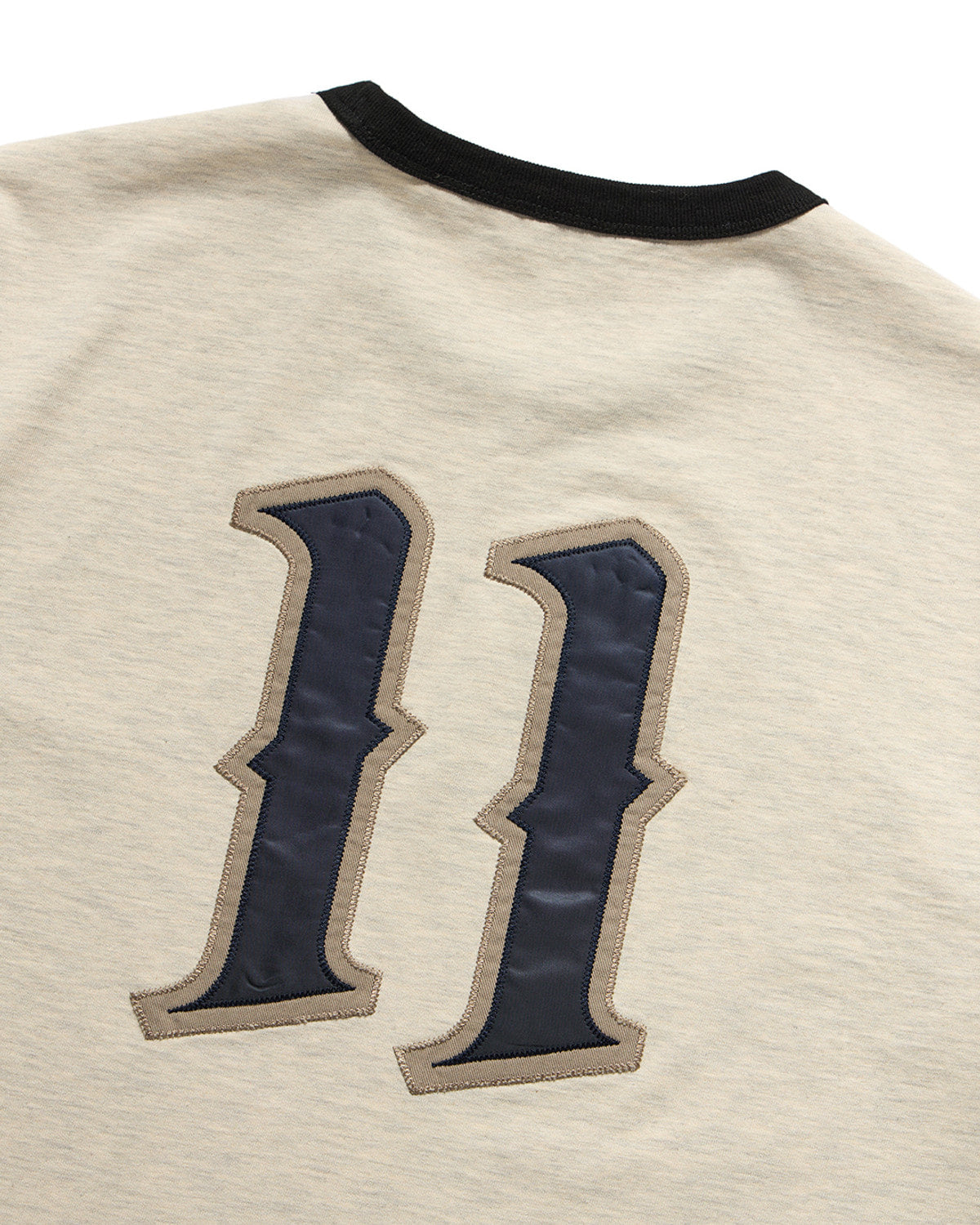 Eastlogue - 11 Ringer T-shirts (Oatmeal & Black) product image 8 | TRAB K-Fashion Australia