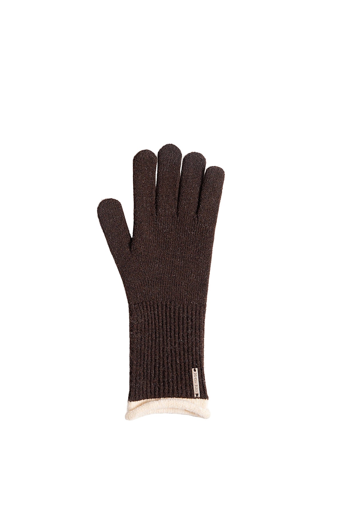 Matin Kim - Color-block Cuff Gloves (Brown) product image 2 | TRAB K-Fashion Australia