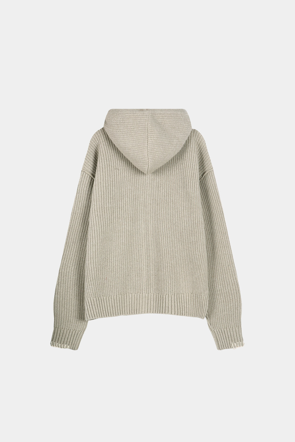 Andersson Bell - Unisex Heart Logo Hood Zip-Up Sweater (Beige) product image 16 | TRAB K-Fashion Australia