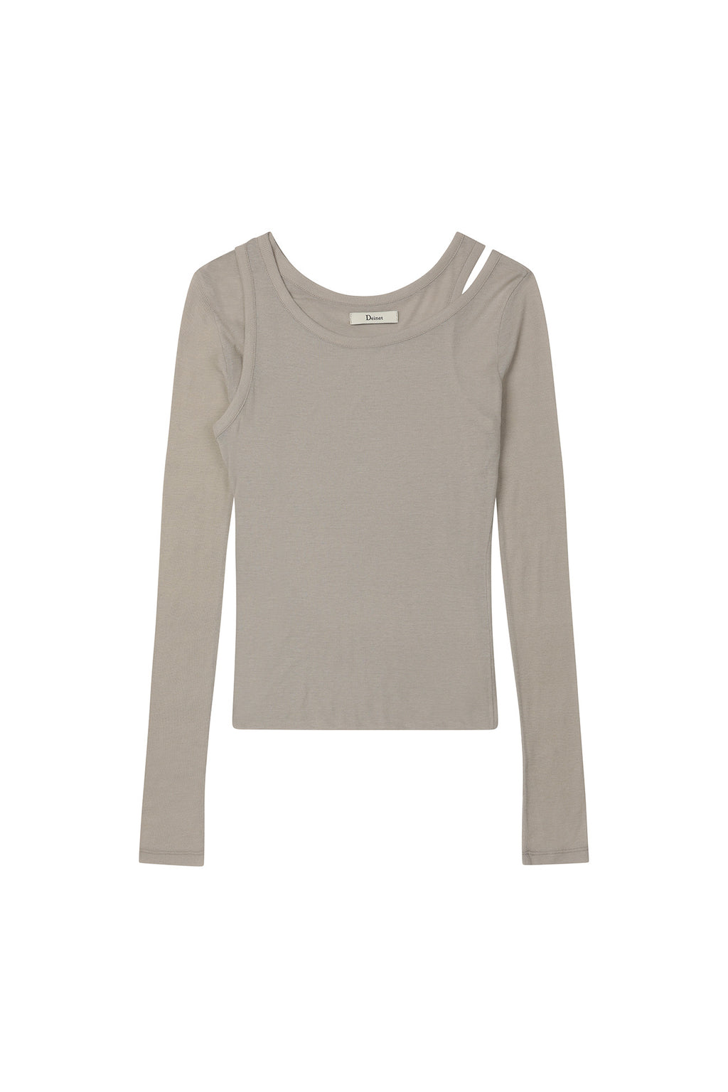 Deinet - Layered Long Sleeve (Grey) product image 8 | TRAB K-Fashion Australia