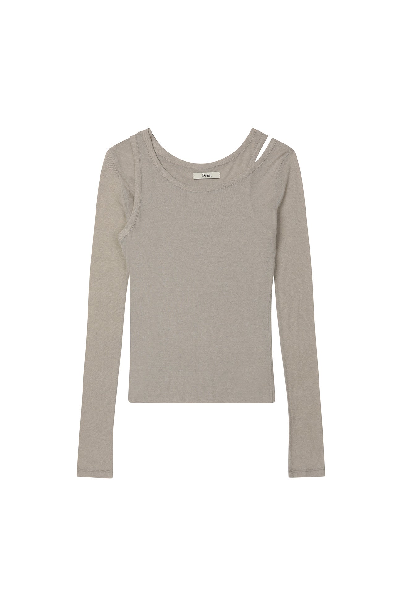 Deinet - Layered Long Sleeve (Grey) product image 8 | TRAB K-Fashion Australia