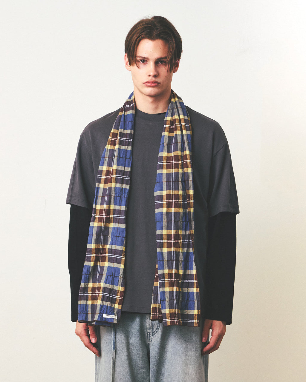 Eastlogue - Ea Basic T-shirts (Charcoal) product image 1 | TRAB K-Fashion Australia