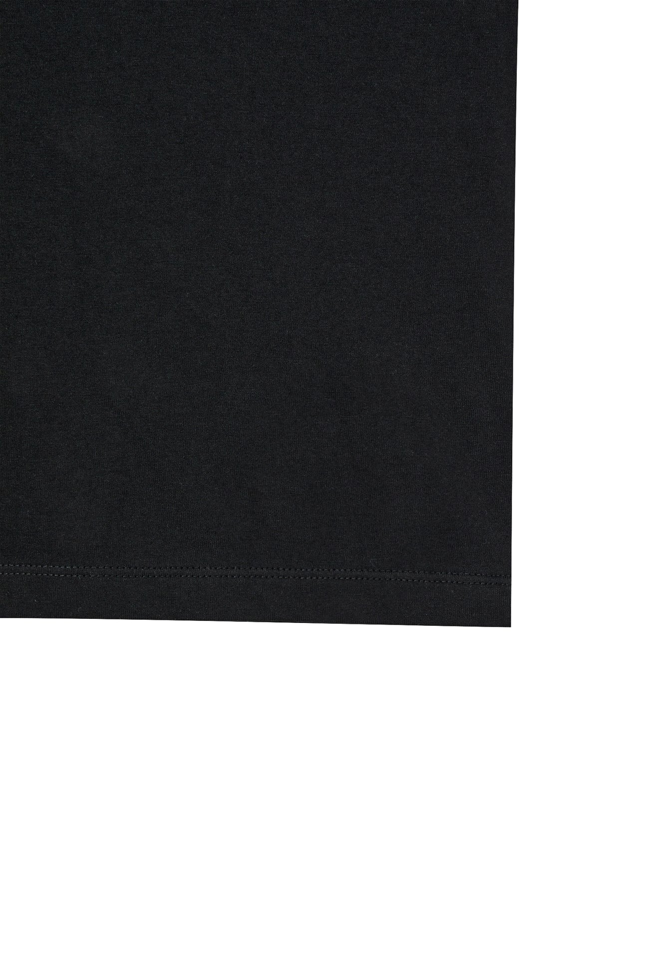 Deinet - Logo Embroidery Slimsized T-Shirt (Black) product image 5 | TRAB K-Fashion Australia