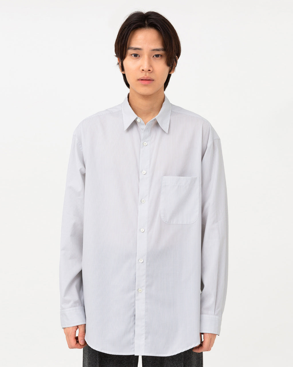 Brownyard - Steady Shirt (Pink Stripe) product image 1 | TRAB K-Fashion Australia