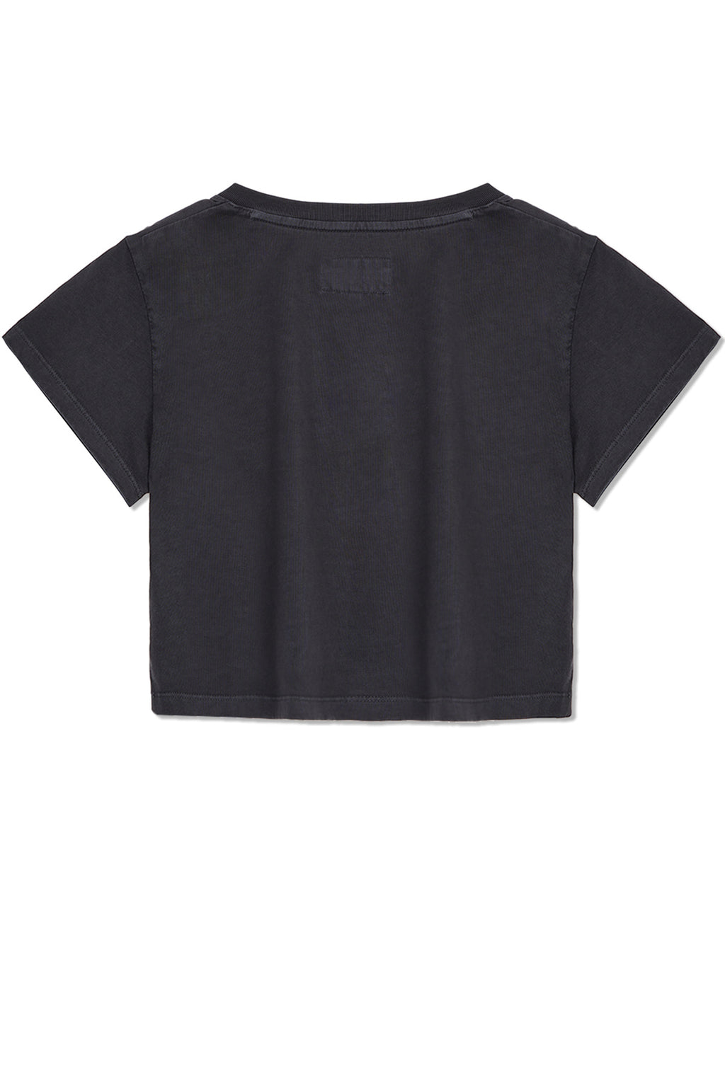 Matin Kim - Pigment Logo Crop Top (Dark Grey) product image 2 | TRAB K-Fashion Australia
