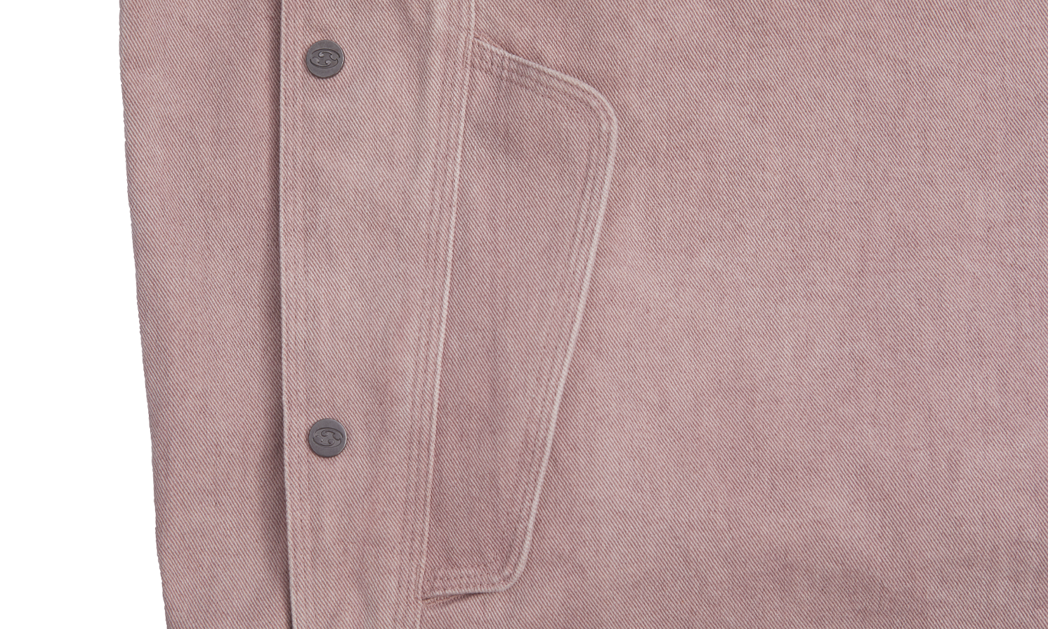 San San Gear - Cotton Washed Hoodie Jacket (Ash Pink) product image 16 | TRAB K-Fashion Australia