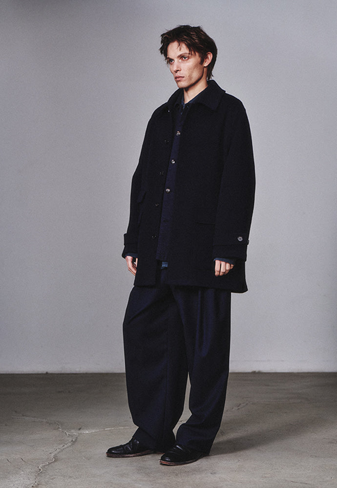 Art if acts - Handmade Car Coat (Deep Navy) product image 2 | TRAB K-Fashion Australia