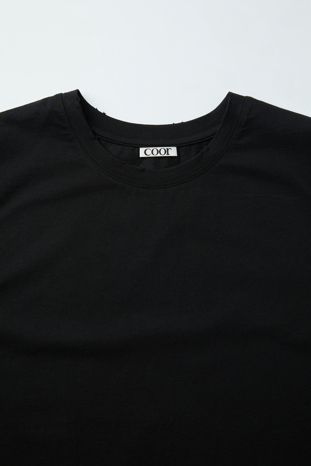 Coor - Distressed Cotton Sleeveless (Black) product image 5 | TRAB K-Fashion Australia
