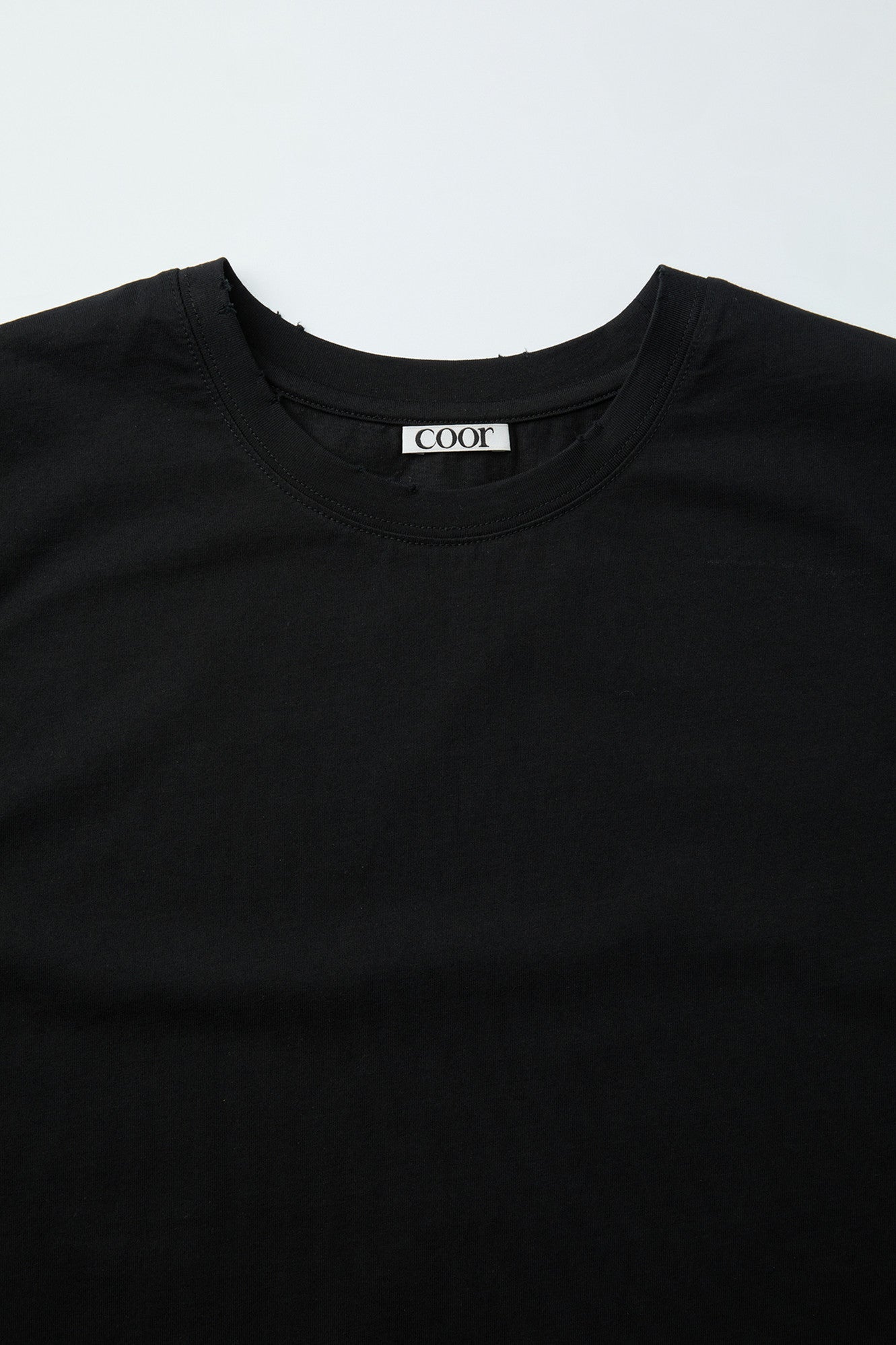 Coor - Distressed Cotton Sleeveless (Black) product image 5 | TRAB K-Fashion Australia