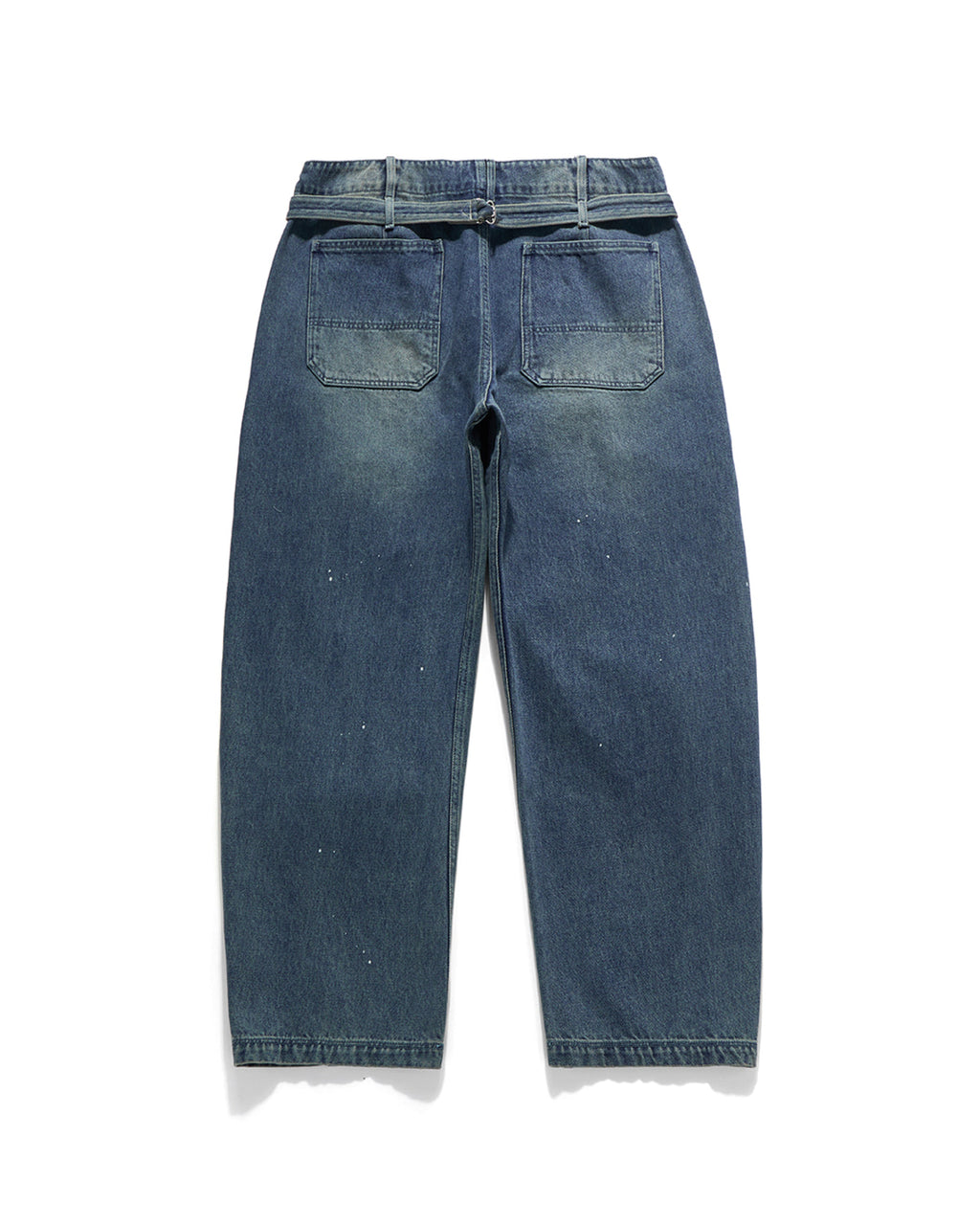 Eastlogue - Cinch Back Curved Pants (Vintage Indigo) product image 3 | TRAB K-Fashion Australia