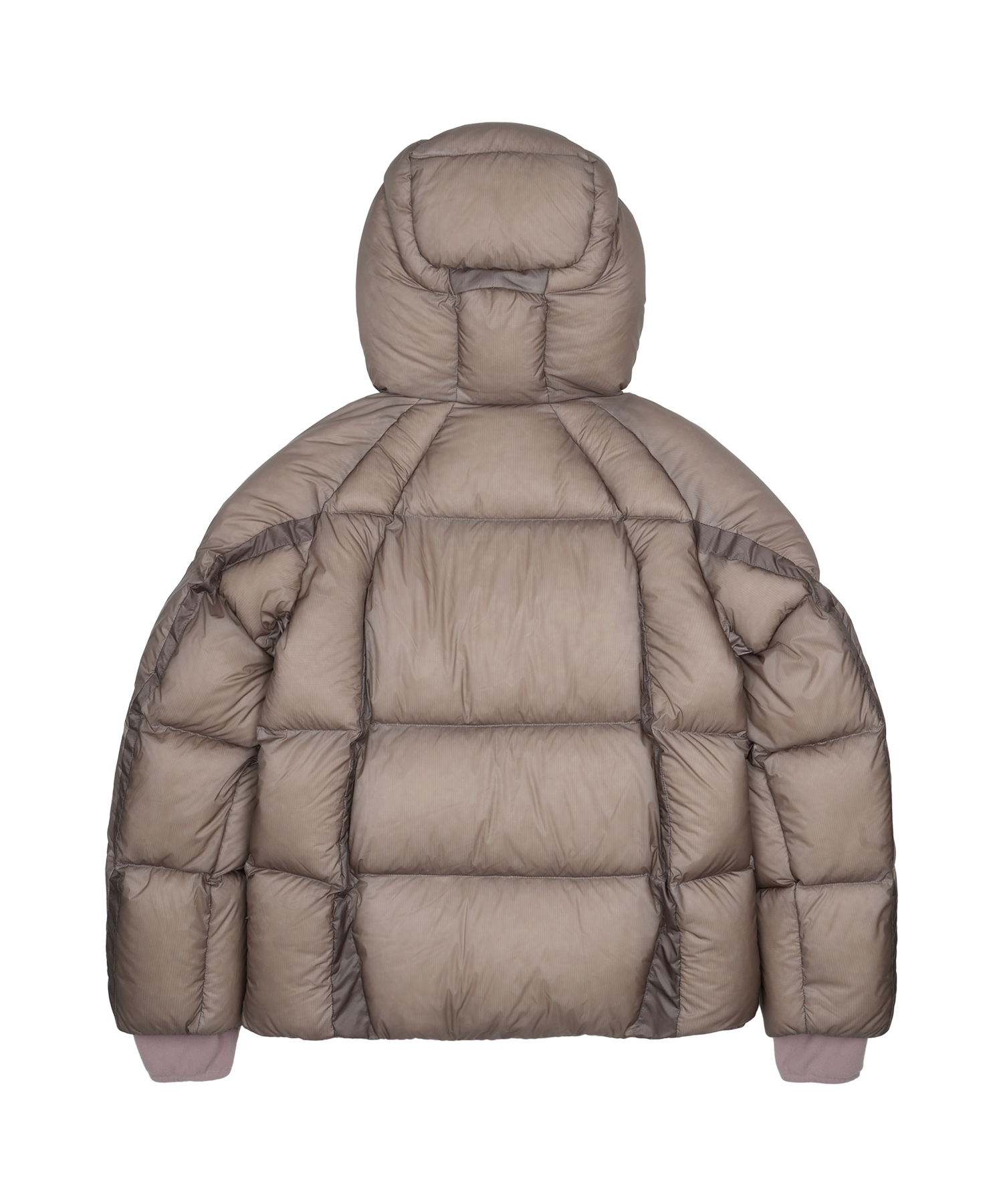 San San Gear - Shade Puffer Jacket (Ash Pink) product image 5 | TRAB K-Fashion Australia