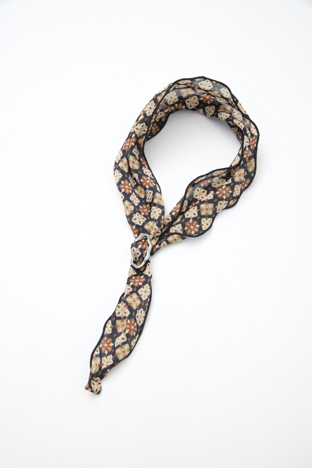 Hatchingroom - Keyring Scarf Multi Pattern Brown (OC) product image 2 | TRAB K-Fashion Australia