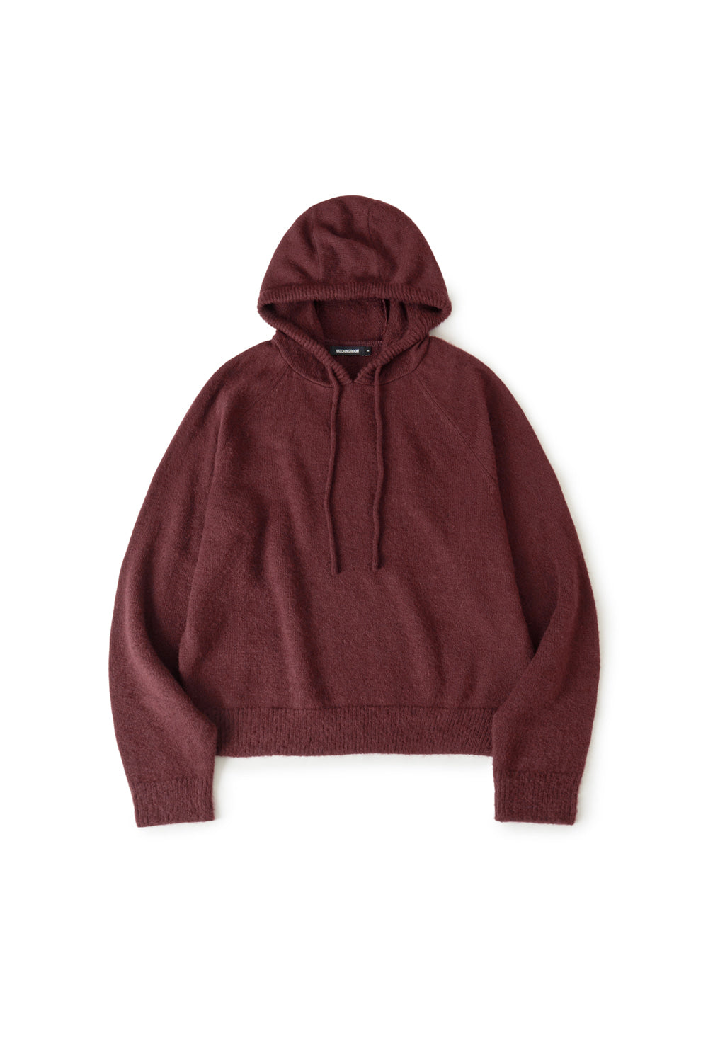 Hatchingroom - Base Hoodie Knit Dark (Red) product image 1 | TRAB K-Fashion Australia