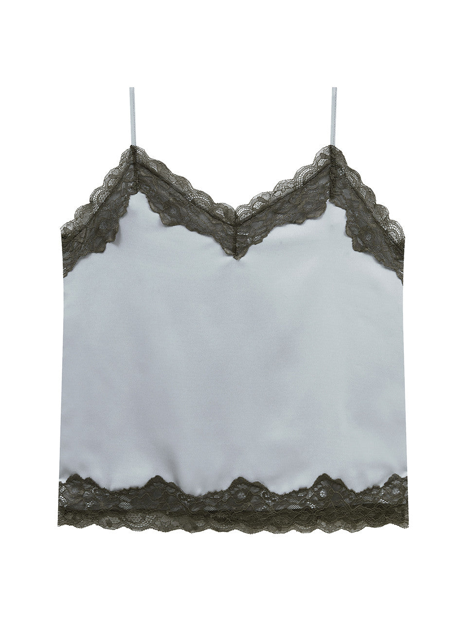 Margarin Fingers - Lace Satin Sleeveless (Light Blue) product image 2 | TRAB K-Fashion Australia
