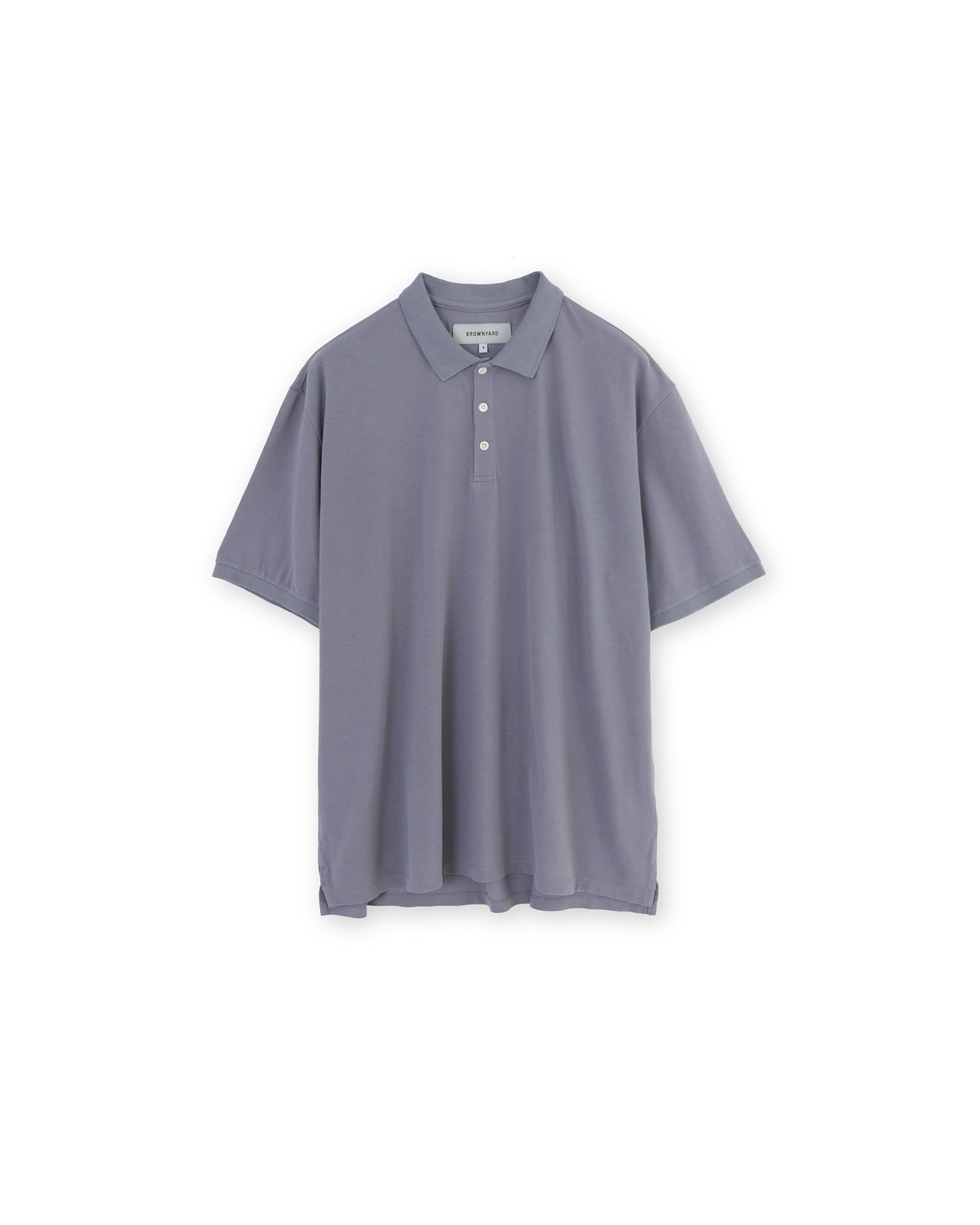 Brownyard - Vintage Cotton Pique Shirt (Washed Purple) product image 3 | TRAB K-Fashion Australia