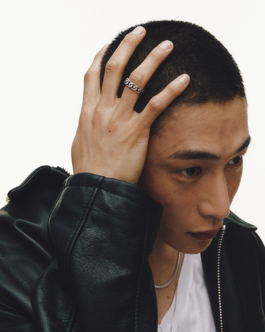 Numbering - Chain ID Ring (S) #7407 product image 2 | TRAB K-Fashion Australia