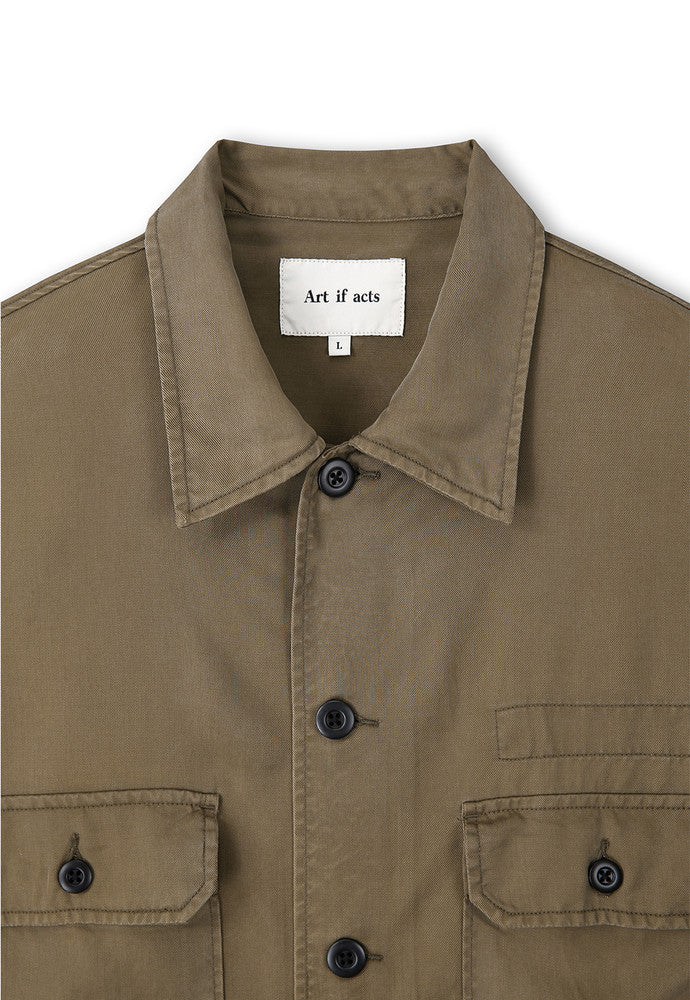 Art if acts - Tencel US Army Shirt (Olive) product image 7 | TRAB K-Fashion Australia