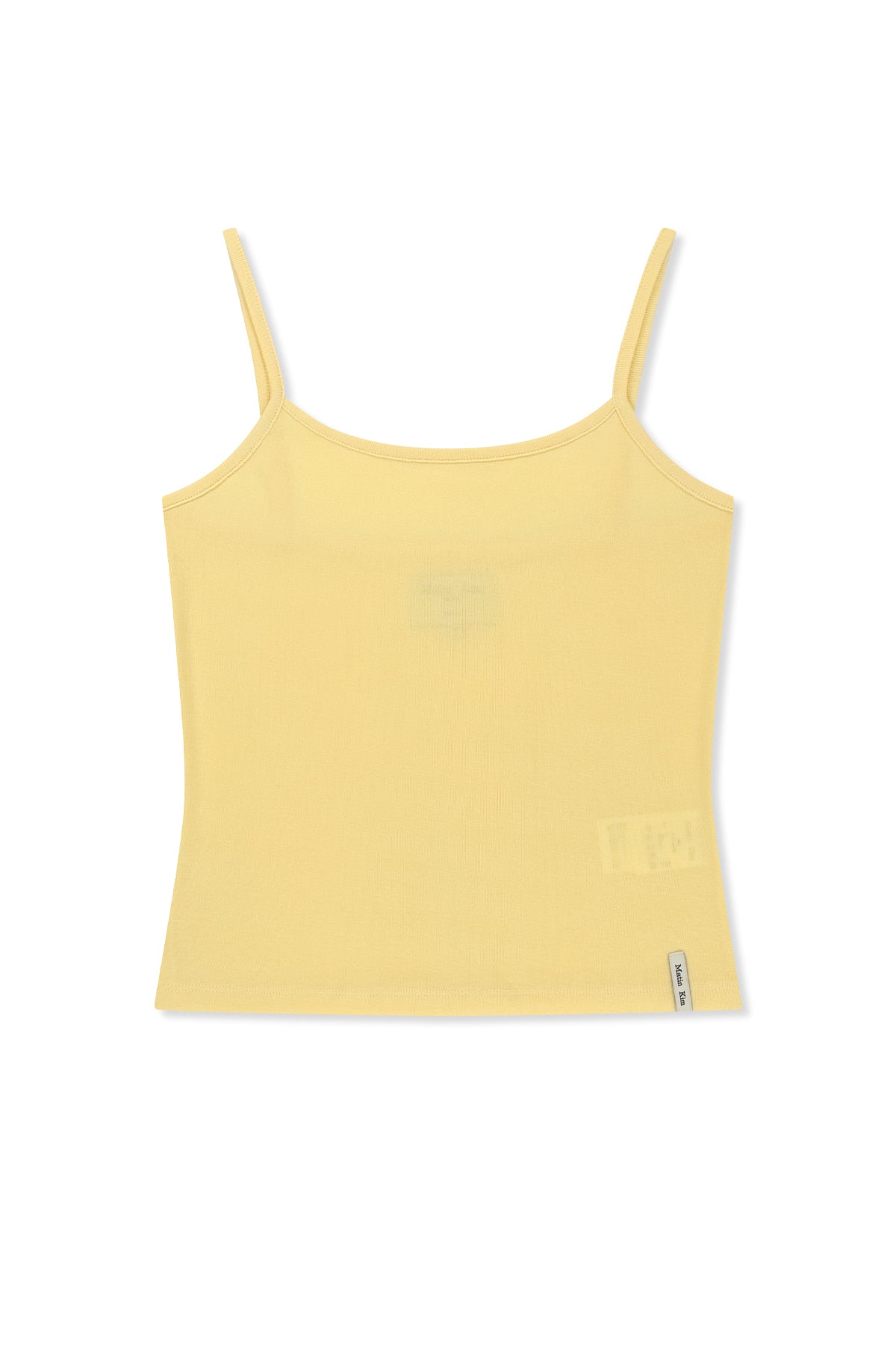 Matin Kim - 3/4 Sleeve Top & Tank Layered Set (Yellow) product image 3 | TRAB K-Fashion Australia