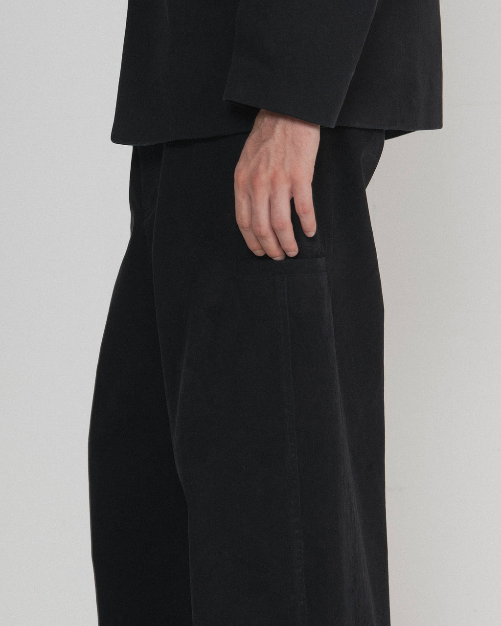 Brownyard - Washed Cotton Trouser (Black) product image 3 | TRAB K-Fashion Australia