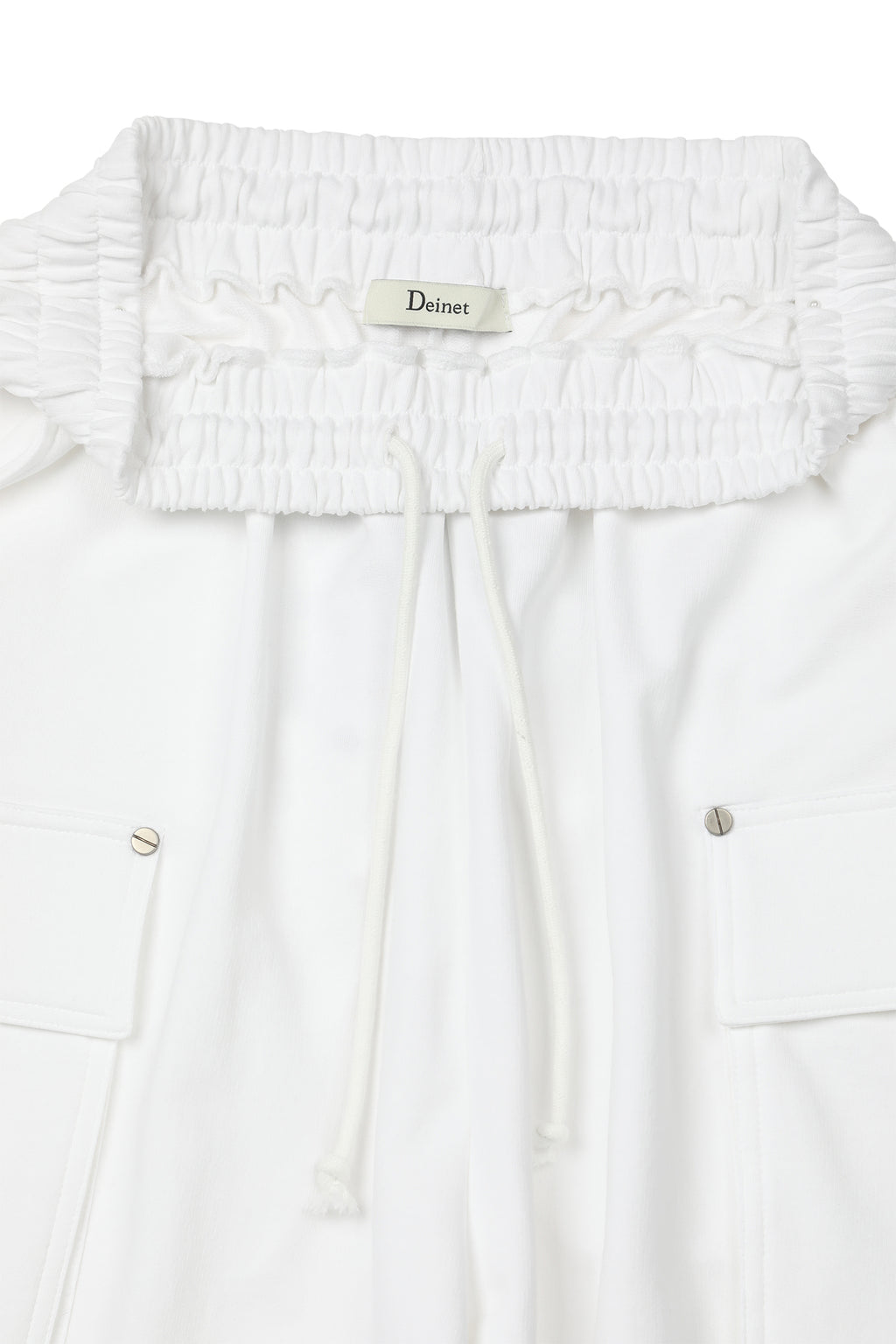 Deinet - Utility Cargo Sweat Pants (White) product image 10 | TRAB K-Fashion Australia