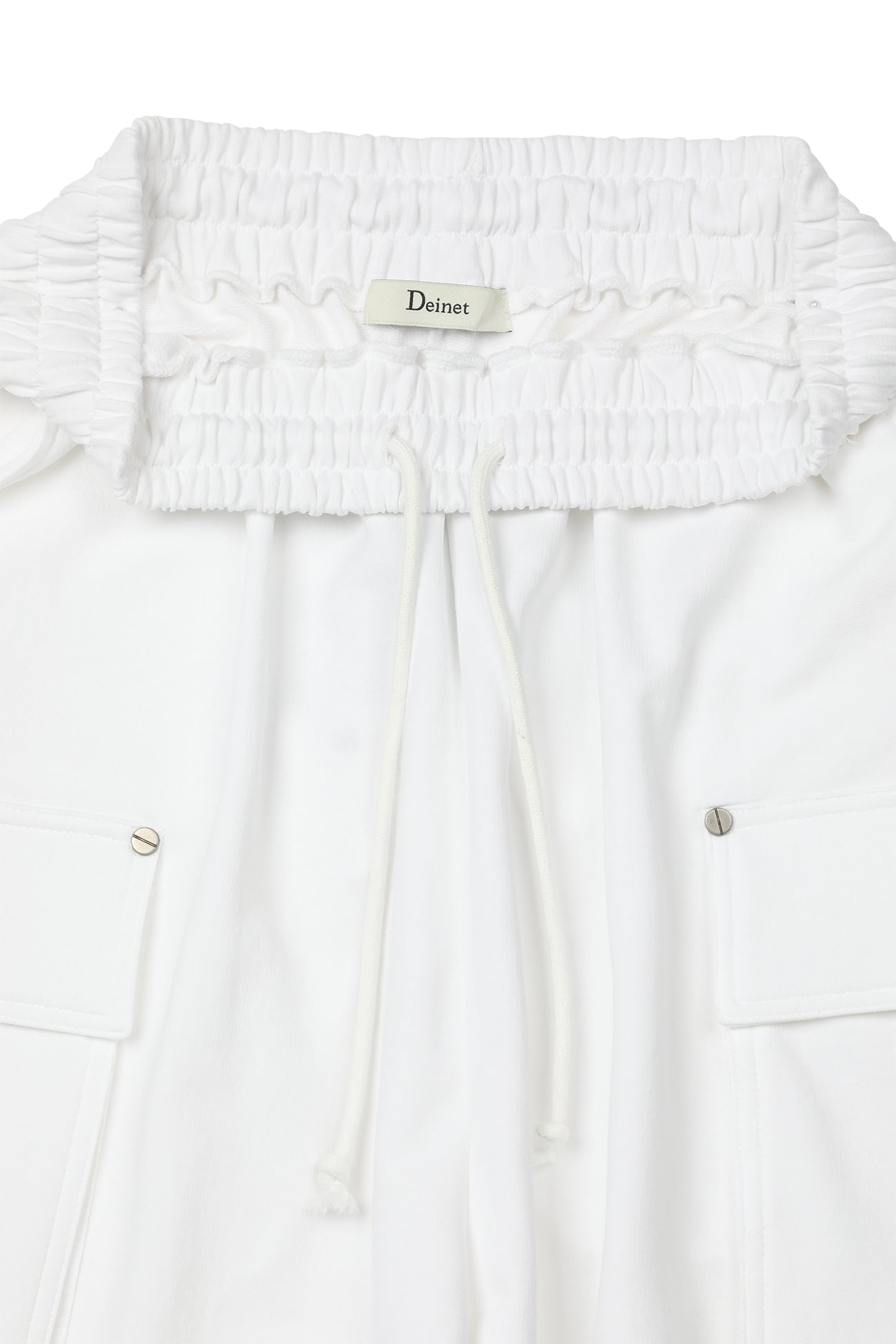 Deinet - Utility Cargo Sweat Pants (White) product image 10 | TRAB K-Fashion Australia